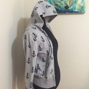 Primp hoody size s -dark blue and gray